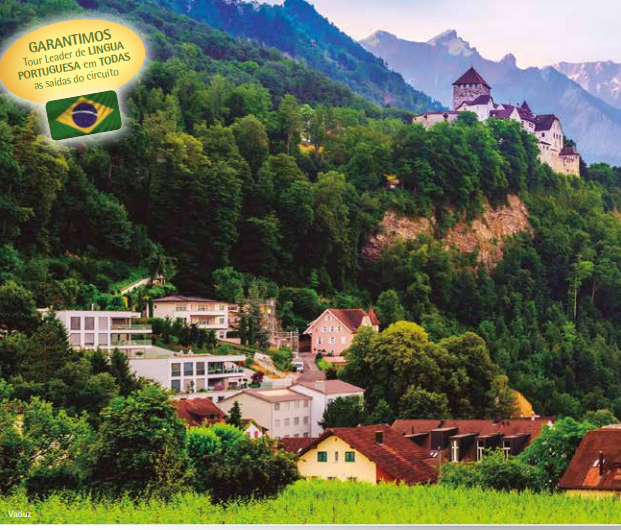 SUÍÇA E AUSTRIA COM ALPES | A partir de 950€